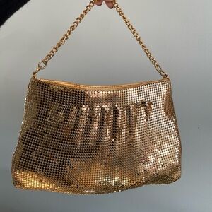 Gold Chainmail Evening Bag